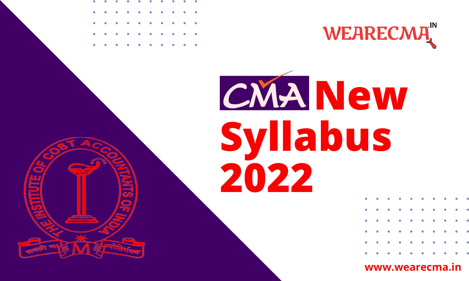 CMA Syllabus 2022 CMA New Course Details & Curriculum